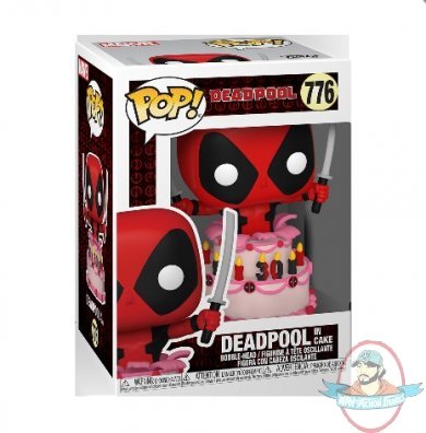 POP! Marvel Deadpool 30Th Deadpool in Cake #776 Figure Funko