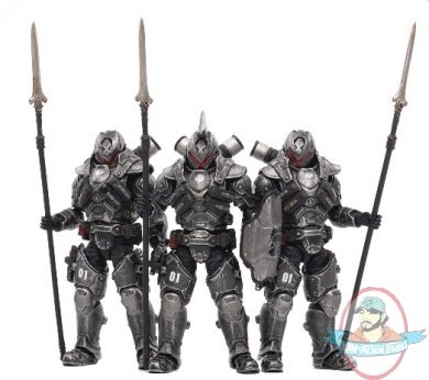 1:18 Joy Toy 01st Legion Steel Spear 3 Pack Figure Dark Source