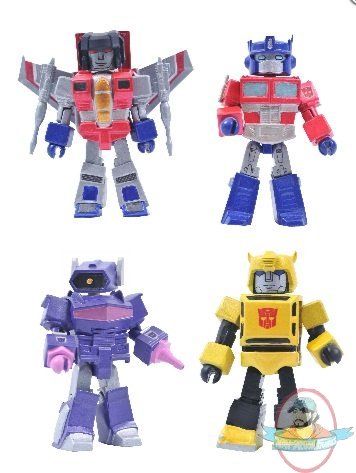 Transformers Series 1 Minimates Box Set Diamond Select 