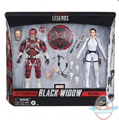 Black Widow Legends 6 inch Red Guardian/Melina 2 Pack Hasbro