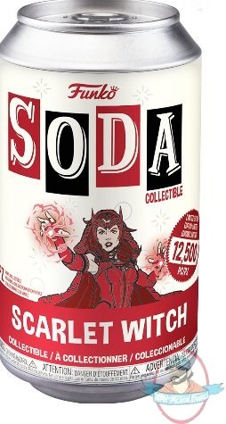Vinyl Soda Marvel Wandavision Scarlet Witch Figure Funko