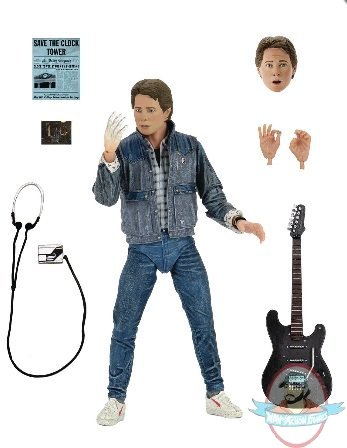 Back to the Future Marty McFly 85 Audition Ultimate 7 inch Figure Neca