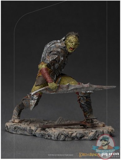 1/10 Scale The Lord of the Rings Swordsman Orc Iron Studios 908329
