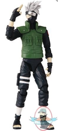 Anime Heroes Naruto Kakashi Figure by Bandai