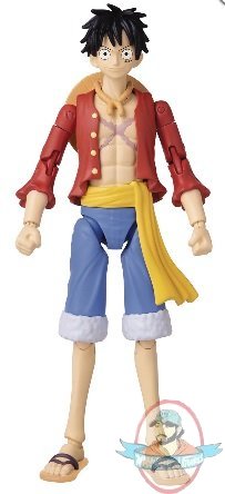 Anime Heroes One Piece Monkey D Luffy Figure by Bandai