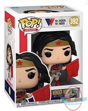 Pop! Heroes Wonder Woman 80Th WW Superman Red Son #392 by Funko