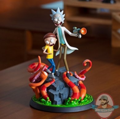  Rick and Morty Polystone Statue by Mondo 907466
