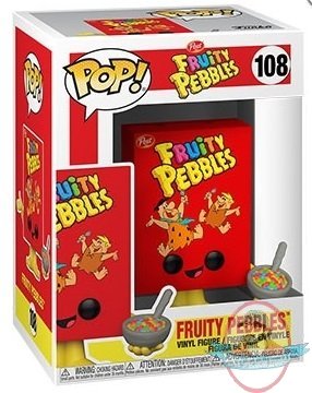 Pop! Post Fruity Pebbles Cereal Box #108 Vinyl Figure Funko