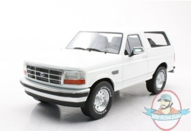1:18 Scale Ford Bronco 1992 White LS Collectibles
