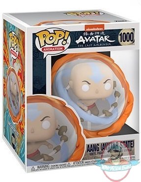 Pop! Super Avatar Aang All Elements 6 inch #1000 Figure Funko