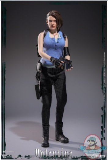 1/6 Scale Resident Evil Jill Figure DAFTOYS F017