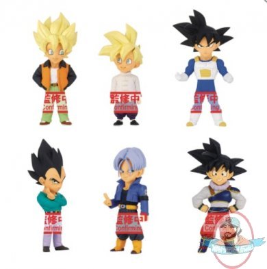 DBZ World Collectible Extra Costume 12 Pieces BMB Figure Banpresto