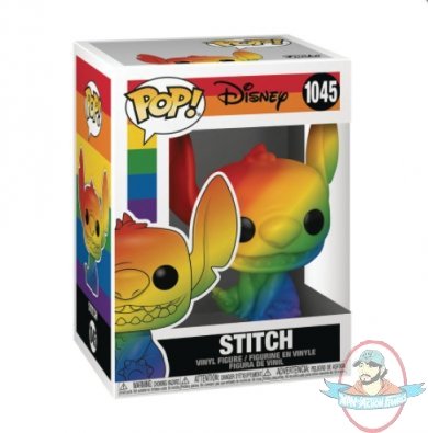 Pop! Disney Pride Stitch Rainbow #1045 Figure Funko