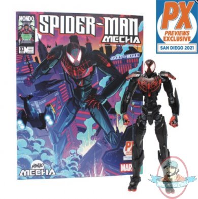 SDCC 2021 Mecha Marvel Spider-Man Miles Morales PX by Mondo 