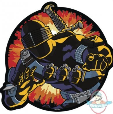 Gi Joe Snake Eyes Retro Mouse Pad Icon Heroes