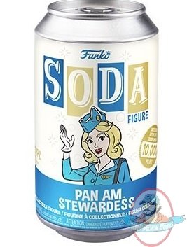 Vinyl Soda Pan Am Stewardess Figure Funko