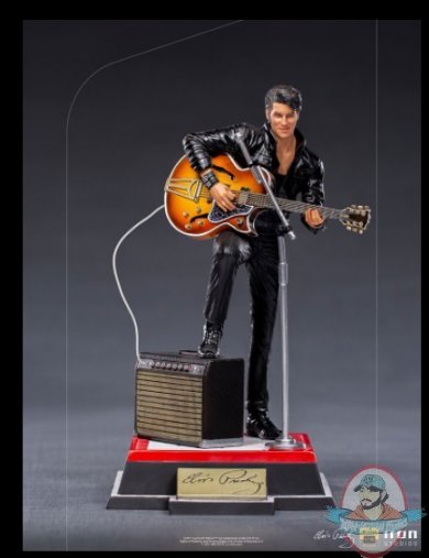 1/10 Elvis Presley Comeback Deluxe Statue Iron Studios 908447