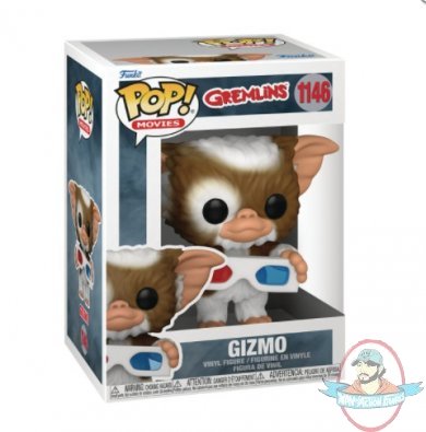 Pop! Movies Gremlins Gizmo with 3D Glasses #1146 Vinyl Figure by Funko