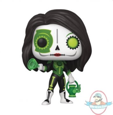 Pop! Dc Heroes Dia de Los Muertos Green Lantern Jessica Cruz by Funko