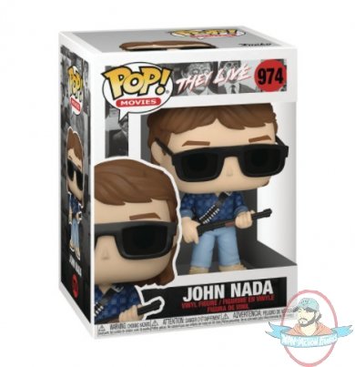 Pop! Movies They Live John Nada #974 Vinyl Figure by Funko