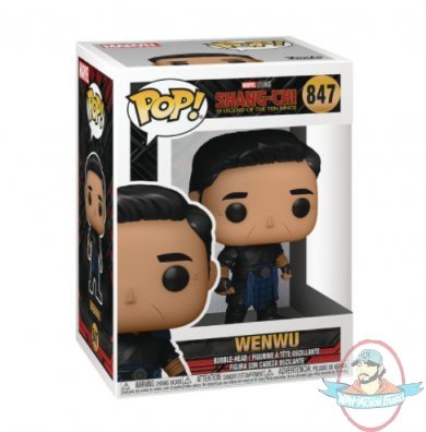 Pop! Marvel Shang-Chi Wenwu #847 Vinyl Figure by Funko 