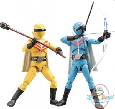 Hero Action Figure Haf Aoranger & Kiranger Evolution Toys