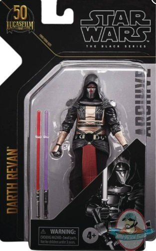 Star Wars Black Archives Darth Revan Figure Hasbro 