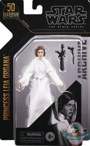 Star Wars Black Archives EP4 Leia Figure Hasbro 