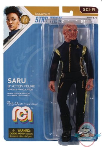 Mego Sci-Fi Star Trek Discovery Saru 8 Inch Figure Mego 