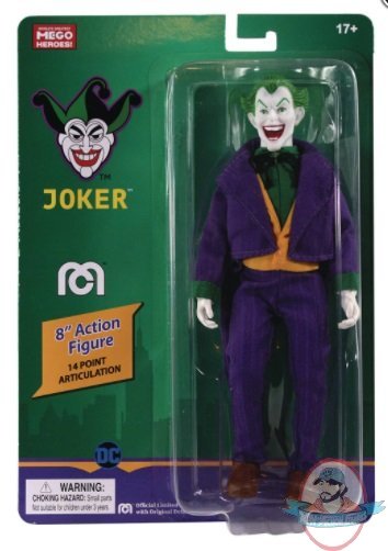 Mego Dc Comics Joker 8 inch Figure Mego Corporation