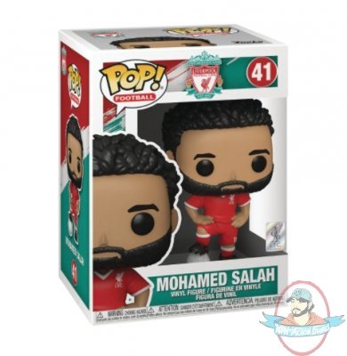 Pop! Football Liverpool Mohamed Salah #41 Vinyl Figure Funko