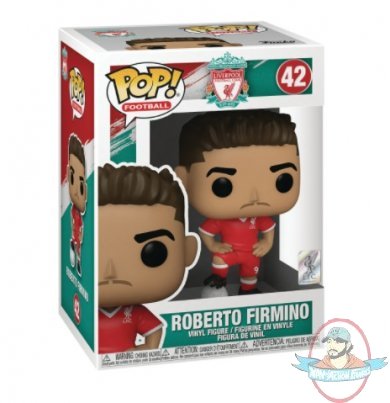 Pop! Football Liverpool Roberto Firmino #42 Vinyl Figure Funko