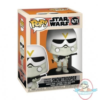 Pop! Star Wars Concept Series Snowtrooper #471 Vinyl Figure Funko