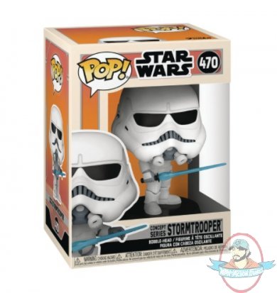 Pop! Star Wars Concept Series Stormtrooper #470 Vinyl Figure Funko