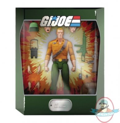 G.I. Joe Ultimates Real American Hero Duke Figure Super 7