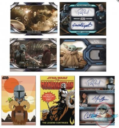 Topps 2021 Star Wars Mandalorian Season 2 T/C Collector Box