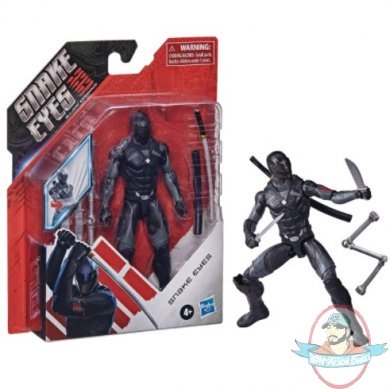 G.I. Joe Core Ninja Snake Eyes 6 inch Figure Hasbro