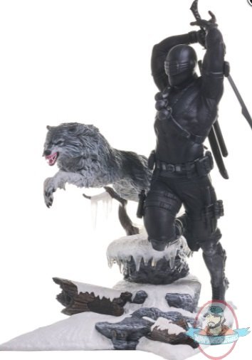 Gi Joe Gallery Snake Eyes Statue Diamond Select