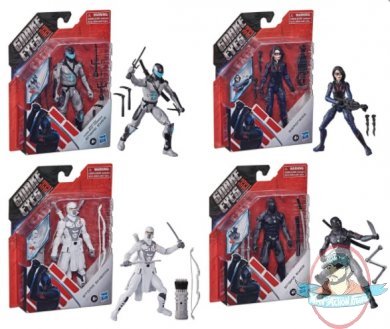 G.I. Joe Core Ninja Action Figures Case of 6 by Hasbro 202101
