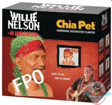 Chia Pet Willie Nelson Joseph Enterprises