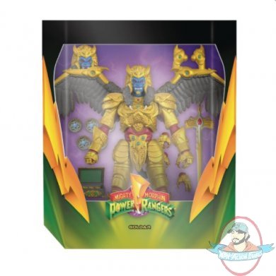 Power Rangers Ultimates Goldar Figure Super 7