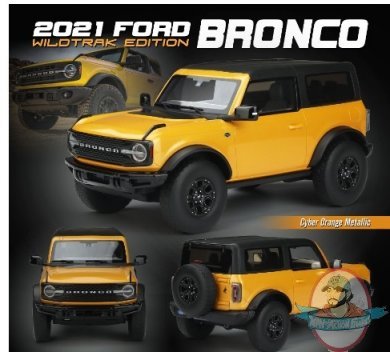 1:18 Scale 2021 Ford Bronco WildTrak Edition Acme