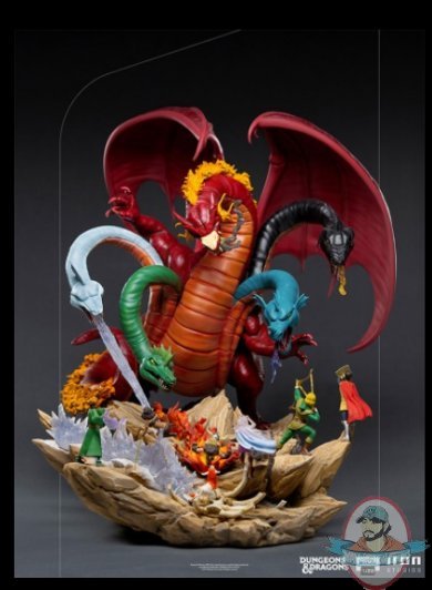 1/20 Scale Dungeons and Dragons Tiamat Battle Iron Studios 908727