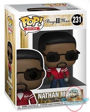 POP! Rocks Boyz 2 Men Nathan Morris #231 Vinyl Figure Funko