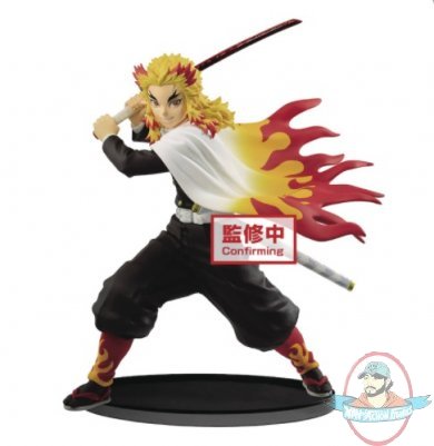 Demon Slayer Kimetsu Vibration Stars Kyojuro Rengoku Figure Banpresto