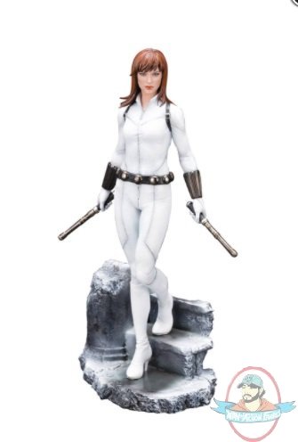 Marvel Universe Black Widow White PX 1/10 ArtFX+ Premier Kotobukiya