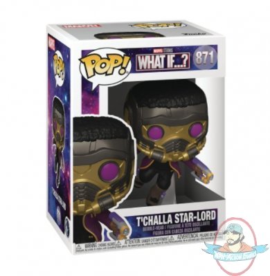Pop! Marvel What If Tchalla Star-Lord #871 Vinyl Figure by Funko 