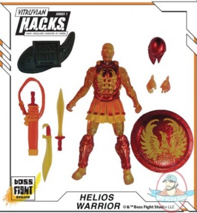 Vitruvian Hacks Helios Warrior Boss Fight Studio