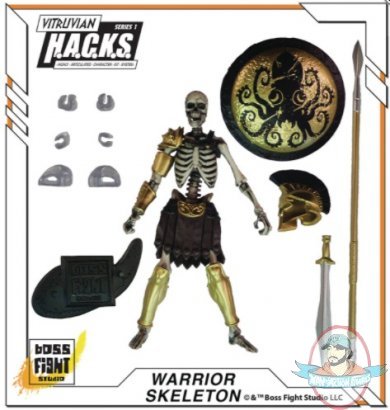 Vitruvian Hacks Warrior Skeleton Boss Fight Studio