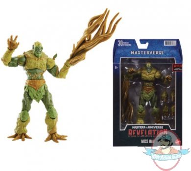 Motu Masters Of The Universe Revelation Moss Man Figure by Mattel